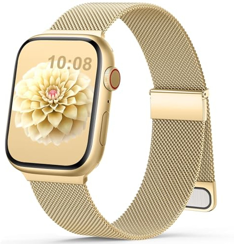 Yoohoo Milanese Loop for Apple Watch Straps 38mm 40mm 41mm 42mm Women & Men