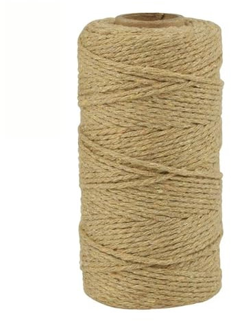 Gartenseil 100 m/Rolle Baumwollschnur, Fadenschnur, DIY-Wandbehang, Korb, Basteln, Hochzeit, Party, Dekoration, Geschenkverpackung, Seil Garten Kordel (Color : 13)