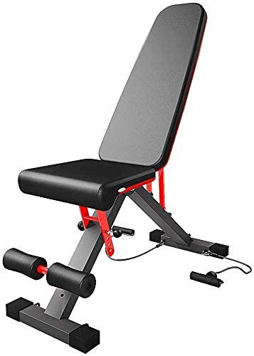 Hantelbank Heim-Fitness-Bänke Hantelbank Hantelbank, Hantelbank Indoor-Fitnessgeräte Sit-up-Board Hantelbank Bauchtrainer, kommerziell klappbar