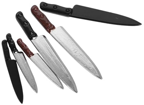 VICASKY 6St Werkzeugmodell Messer küche spielzeugmesser Puppenhaus-Küche Mini-Sachen für Puppen Miniaturfiguren -Geschirrmodell Puppenhausessen -Vers- Harz