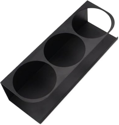 Generisch Magnetischer Flaschenhalter, Getränkeflaschenhalter Magnetisch,3-Slot-Küche Kaffeemaschine Tasse Organizer Rack | Getränkeregal Kühlschrank -Seitenhalter für Küche, Zuhause, Hotel,