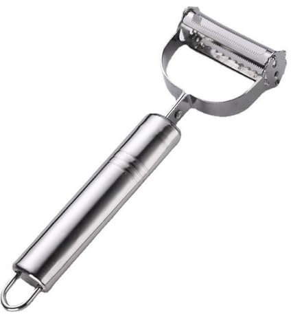 Peeler， 3 in 1 Potato Peeler/Vegetable & Julienne Slicer. Carrot and All Kinds of Veg & Soft Skinned Fruit. Stainless Steel