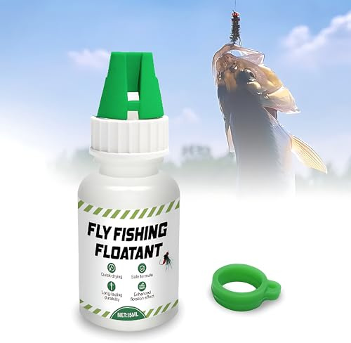WEILAOK Fishing Floatant, Fly Fishing Floatant,15ml