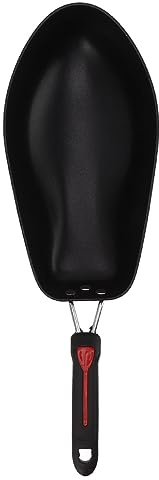 SIXRUN Sartén de Pescado Oval 3D de Pescado, Incluso Calentando Material de Alto Grado para Estofar Hirviendo Platos de Pescado Asados