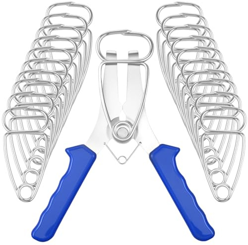 Pinza a morsetto a molla con 21 morsetti obliqui, 5,4 x 9,3 cm, 0-5 cm, set di morsetti a molla, morsetto per la lavorazione del legno, utensili per la lavorazione del legno, pinze e clip per telaio