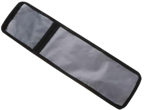 Kisangel 16.54-inch Oxford Cloth Bbq Skewer Storage Bag for Grill Utensil Storage, Thickened Barbecue Fork Organizer Suitable for 42cm Skewers, Outdoor Camping Barbecue Accessory