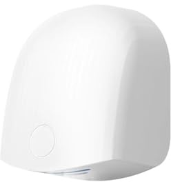 FJLKGDSP 220 1200W 30M/S Automatischer Händetrockner Heiß Kalt Hochgeschwindigkeitswind Wand-Induktions-Händetrockner for Gewerbliche Badezimmer-Toilette(White)