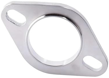 JWFBDB Accessori in acciaio inossidabile 304 da 2/2,5/3 pollici 52mm 64mm 77mm Giunto di collegamento for tubo scarico della flangia for silenziatore(2.0inch)
