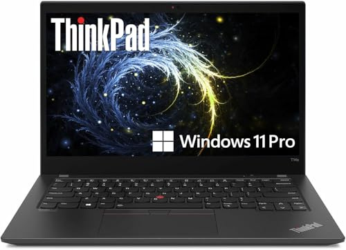 Lenovo Thinkpad T14s Gen 2 Business Laptop, 14 FHD (1920 x 1080), Intel Core i5-1135G7, 16 GB RAM, SSD da 512 GB, tastiera QWERTY Windows 11 Pro (ricondizionato)