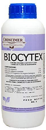 Concime organico azotato fluido BIOCYTEX 1kg