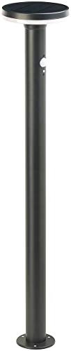 Lunartec Sockelleuchte: LED-Solar-Wegeleuchte SWL-600, PIR-Sensor, Nachtlicht, 600 Lumen (Wegleuchte, Garten-Solarleuchten LED, Laterne)