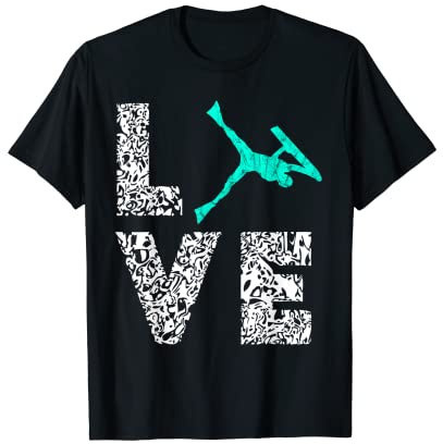 Bodyboard Love Bodyboarder Surfer Surfen Wassersport T-Shirt
