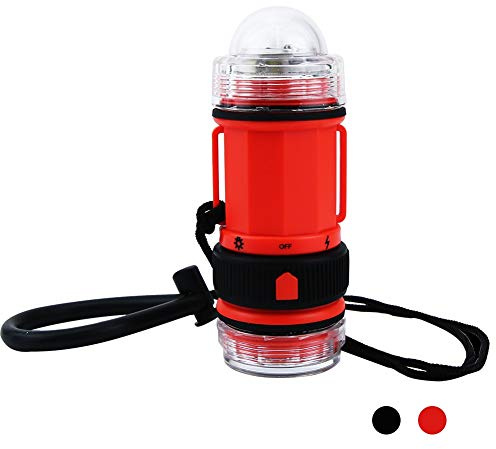 Trafield Powerful Dive Light, Waterproof Flashlights Scuba Diving Flashlight, High Lumens Underwater Lights Led Flashlights. Brightest Submarine Flashlight for Diving and Outdoor Activities.(Orange)