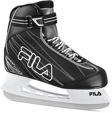 FILA SKATES Viper CF Rec, Patins à Glace Unisexe Adulte, Mixte, 10419000, Noir/Argent, 39