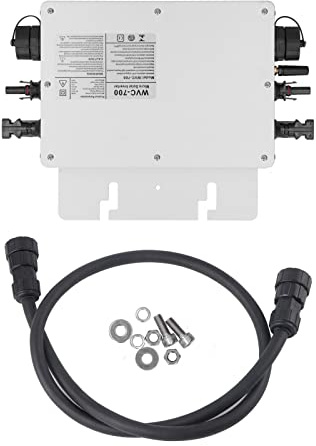 Solar Micro Inverter Grid Tie Inverter 700W Wechselrichter IP65 Wasserdicht mit Wifi Steuerung und Automatische Identifikation AC Ausgang 120V/230V