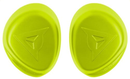 Dainese - Elbow Slider Rss 3.0, Motorrad Ellenbogenschützer, Motorrad Ellenbogenschutz, Aerodynamische Form, Unisex, Fluoreszierendes Gelb, N