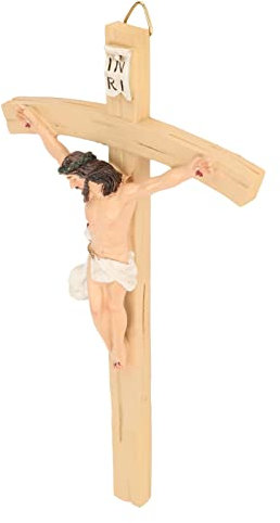 Jesus Christus-Kruzifix, Starkes, Langlebiges, Schönes, Praktisches Kruzifix-Wandkreuz Als