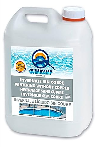 Invernador en Garrafas de 5 litros Sin Cobre- Adecuado para Todo Tipo de Piscinas- Invernador Sin Cobre