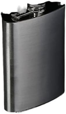 Flasque portable, flacon de hanche en acier inoxydable, mini flacon de hanche portable, bouteille de vin, d'alcool, tasse, verres for buveurs, hommes, cadeau personnalisé (couleur : 9 oz) (Color : 8o