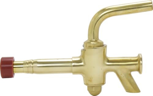 Grifo de Cerveza con compensador - Llave de Paso automática, latón