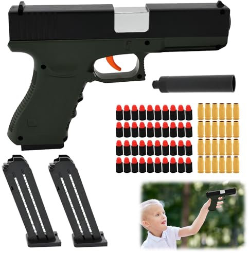 ARONRAVE Spielzeug Pistole Kinder Blaster Toy Gun Kinder Pistole Schaumstoff Blaster Toy Gun für Kindergeschenke