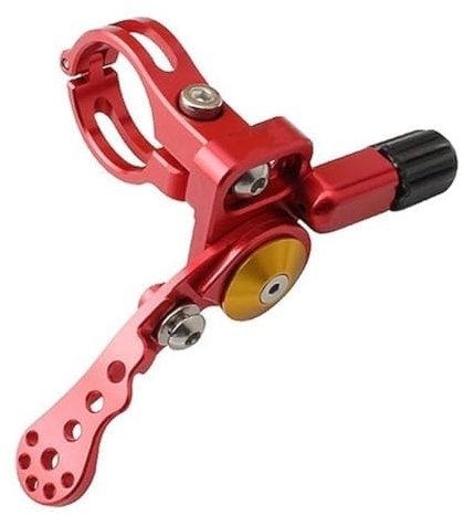 Aluminium Legierung Sattelkloben Aluminium-Fahrrad-Sattelklemme 22,2 / 24mm MTB Gebirgsfahrrad-Sattelstütze Sattleklemme Schnellspanner Rennrad Zubehör Fahrradsattel Befestigung (Size : 24MM)