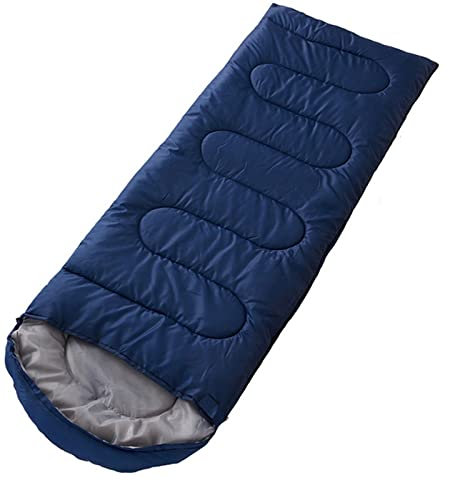 CCKUHN Schlafsäcke für Erwachsene, Schlafsack, Ultraleicht, wasserdicht, für Camping, verdickter, Warmer Winterschlafsack, Schlafsäcke für Erwachsene, für Outdoor-Camping (A)