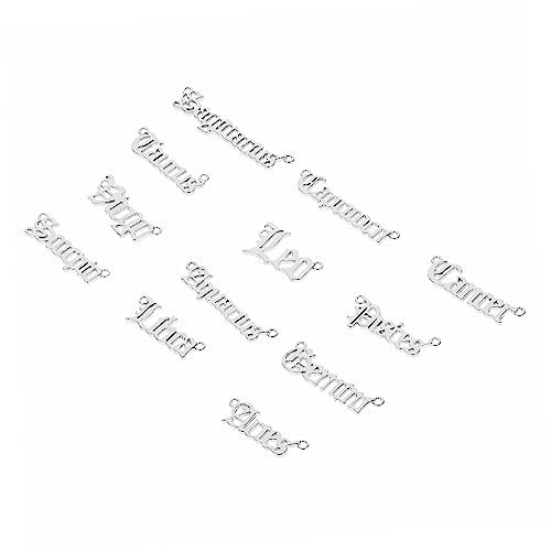 LALAFINA 24stücke Buchstaben Anhänger Aus Diy Schmuck Anhänger Wort Charms Für Bastelarbeiten