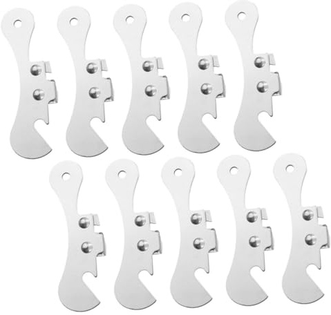 Abridor de Botellas Mini de Acero Inoxidable, 10 Piezas