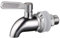 Vicloon - Grifo de barril, 12 mm, dispensador de bebidas, grifo para barril de cerveza, grifo para vino - de acero inoxidable y tamaño