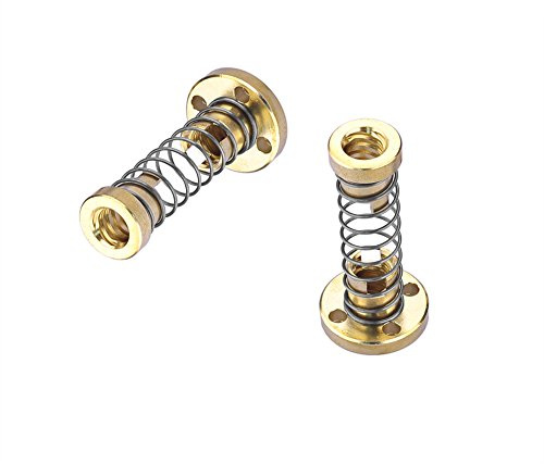 S SIENOC T8 gefederte Mutter für Trapezgewindestange des 3D-Druckers | 8mm (2 Stück)