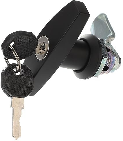 Yardwe Serrature a camma per Serratura ad Armadio a Maniglia di Tipo T per armadi di distribuzione Quadri elettrici ad Alta e Bassa Tensione