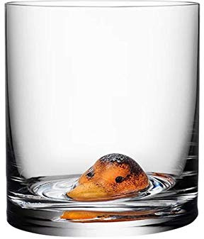 LKMY 460ml 3D Animal/Pet Cristal Coupe en Verre, Mignon Chat Tasse en Verre Tasse Café Café Eau Eau Bière Verres à Boire pour Cadeau De Noël (Duck)