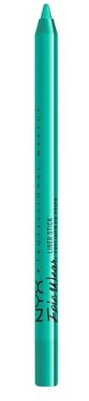 NYX Professional Makeup Epic Wear Semi-Perm Graphic Liner Sticks – wasserfeste Eyeliner mit ultra-intensiven Farben, 36h Halt, mattes & metallic Finish, Blue Trip