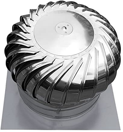 ZXCASDF Drehbarer Kugelaufsatz,Edelstahl Kaminaufsatz,Dachventilator Edelstahl,Schornsteinaufsatz,Lüftungsaufsatz Ofen,Schornsteinabdeckung,Rohrabdeckung Aspirator,300mm
