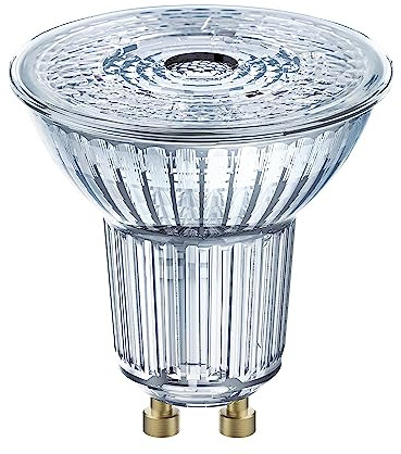 Osram Dimmbare PAR16 LED Reflektorlampe mit GU10 Sockel, Warmweiss (2700K), 36 Grad, hoher Farbwiedergabeindex mit CRI90, Ersatz für herkömmliche 50W-Glühbirnen, Doppel-Pack