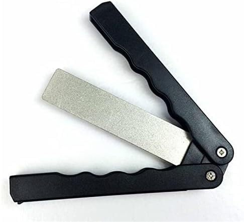 MAHWER Knife Sharpener，Double Side Knife Sharpener Stone Diamond Whetstones Garden Knife Sharpening Tools Kitchen Outdoor Survival Sharpener (Color : Sharpener Stone)