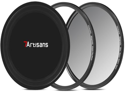 7artisans Nano-Magnetfilter UV-Filter ND-Lichtreduktionsfilter/CPL-Polarisationsfilter/GND-Verlaufsfilter/Black Mist 1/4 Porträtfotografiefilter geeignet für Objektiv(67mm GND0,9)