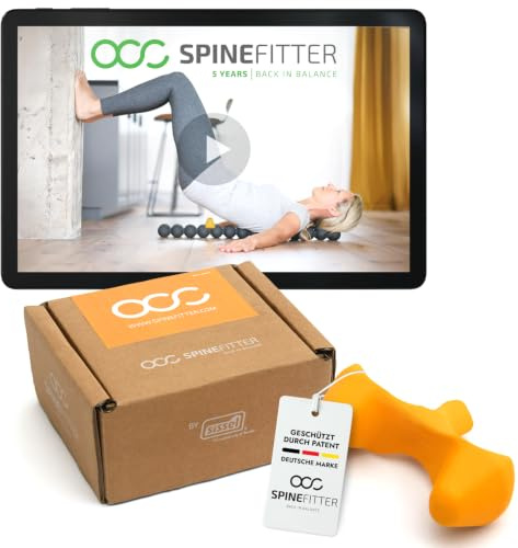SPINEFITTER by SISSEL® Trigger Tool | Trigger Tool für Rücken & Faszien | Punktueller Druckaufbau | Löst Verspannungen | Für Rückengesundheit & Fitness | Leicht & mobil