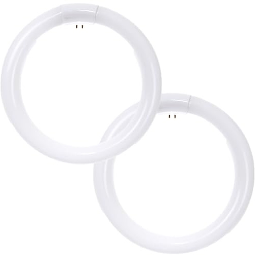 Diodesy- FCL30/30K 9 Inch Fluorescent Circular Light Bulb 30W 2050 Lumens 3000K Soft White G10Q 4-Pin Base Round Circline Ceiling Light for Kitchen and Bath Ceiling Fan Bulb Pack of 2