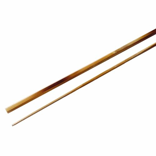 ZHUSROD 6 W, 2,4 m, Bambus-Fliegenrute, blanko, Paul H. Young Bootsrutenkegel (unferruled, nur 1 Spitze)