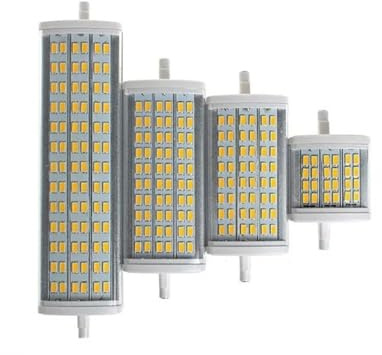 Auspix R7S Led Light 78mm 118mm 135mm 189mm 15W 20W 25W 30W RX7S Tube Light J78 J118 J135 J189 Halogen lamp AC85-265V(Warm White,189mm 30w)
