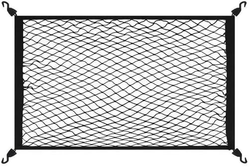 MOIKOTLR Auto Kofferraum Netz,für VW Sharan 7N 2010-2022 2025 Hochelastisches Kofferraum Netz Trennnetz Gepäckfixierung,Netztasche Ablagenetz Car Nets