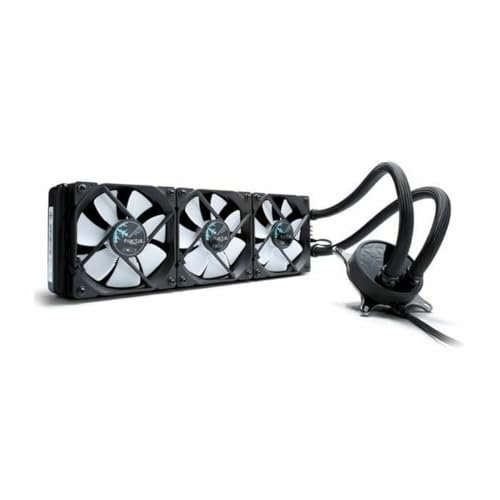 Fractal Design Celsius S36-360 mm Radiator - Silent Liquid CPU Cooler - PWM - Intelligent Controls - 3x Fractal Design Dynamic X2 PWM GP-12 120Mm Silent Fans Included - 1/4 Fitting - Blackout