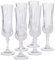 Eclat Cristal D'Arques Vasos de Brandy Longchamp, de Vidrio, 6 Unidades, Vidrio, Cristal, 14 cl
