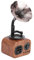 Plyisty FT 05UB Bluetooth Speaker, 5W Retro/Vintage Portable Speaker, Walnut Color, Supports TF Card