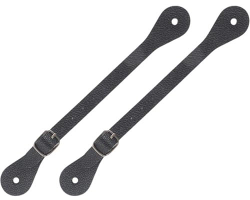 Sporenriemen, 1 Paar Leder-Cinch-Riemen, Sporengürtel Schnalle, Langlebige, Verstellbare Stiefelriemen Für Kabelspanngurte Im Reitsport