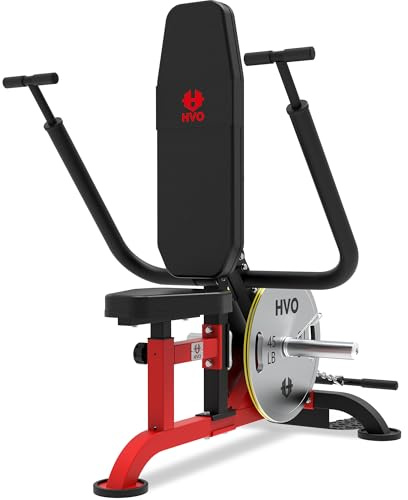 HVO Triceps dippmaskin – Jssd401-2003 – röd – stål – 150 kg – 135 kg max användarvikt – hemmagym styrketräningsenhet