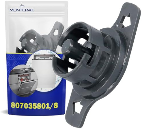 Halterung für Obere Sprüharm für Geschirrspüler mit dem Originalcode 8070358018 807035801/8 für Electrolux für AEG für Zanker für Zanussi - Garantie 10 Jahre - MONTERAL