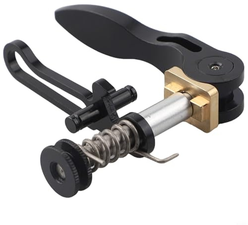 Collier de serrage de tige de selle pour Brompton et 360 vélos pliants avec libération rapide, matériau léger en alliage d'aluminium (noir)